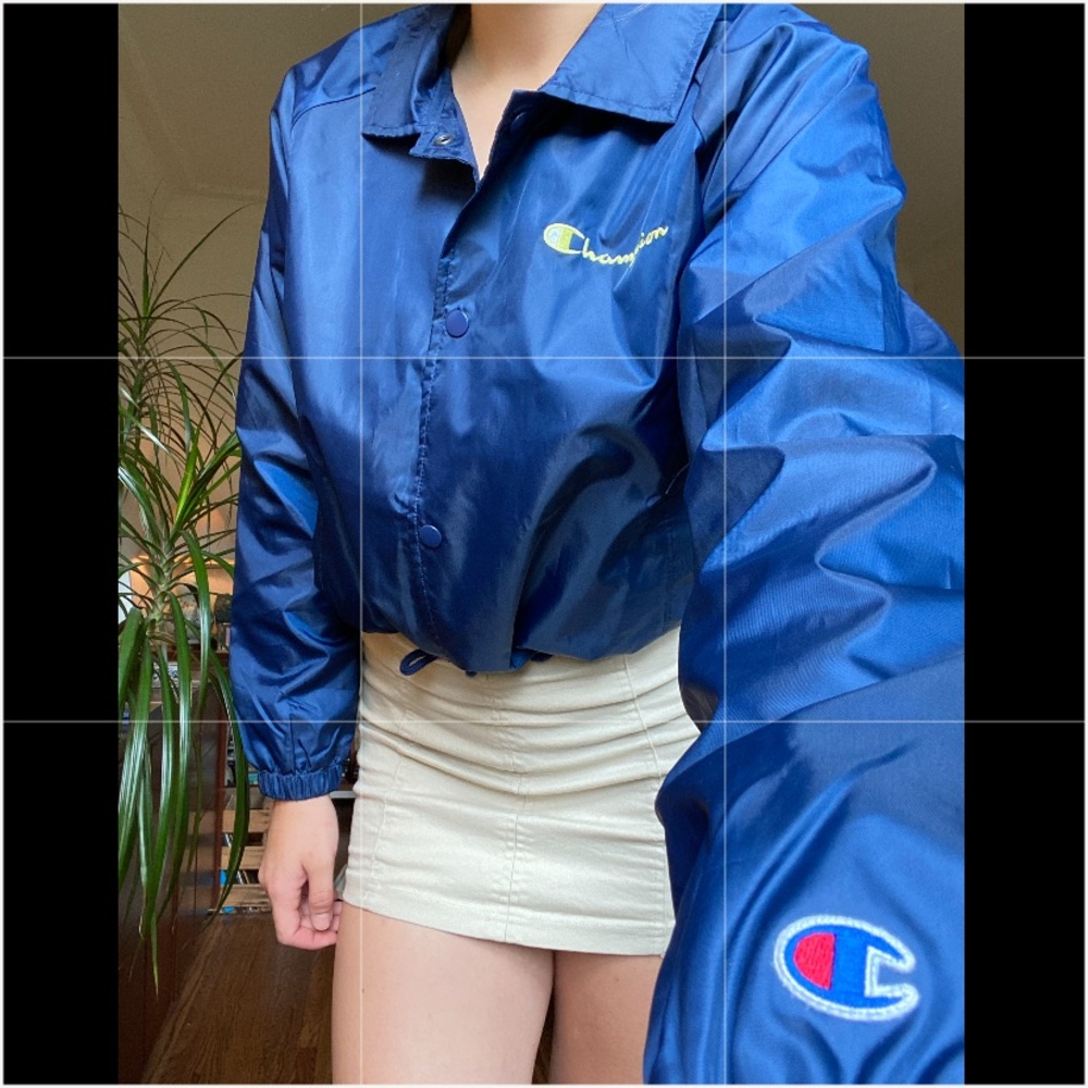 Champion button up windbreaker
